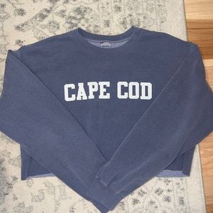 Cape Cod Cropped Sweatshirt